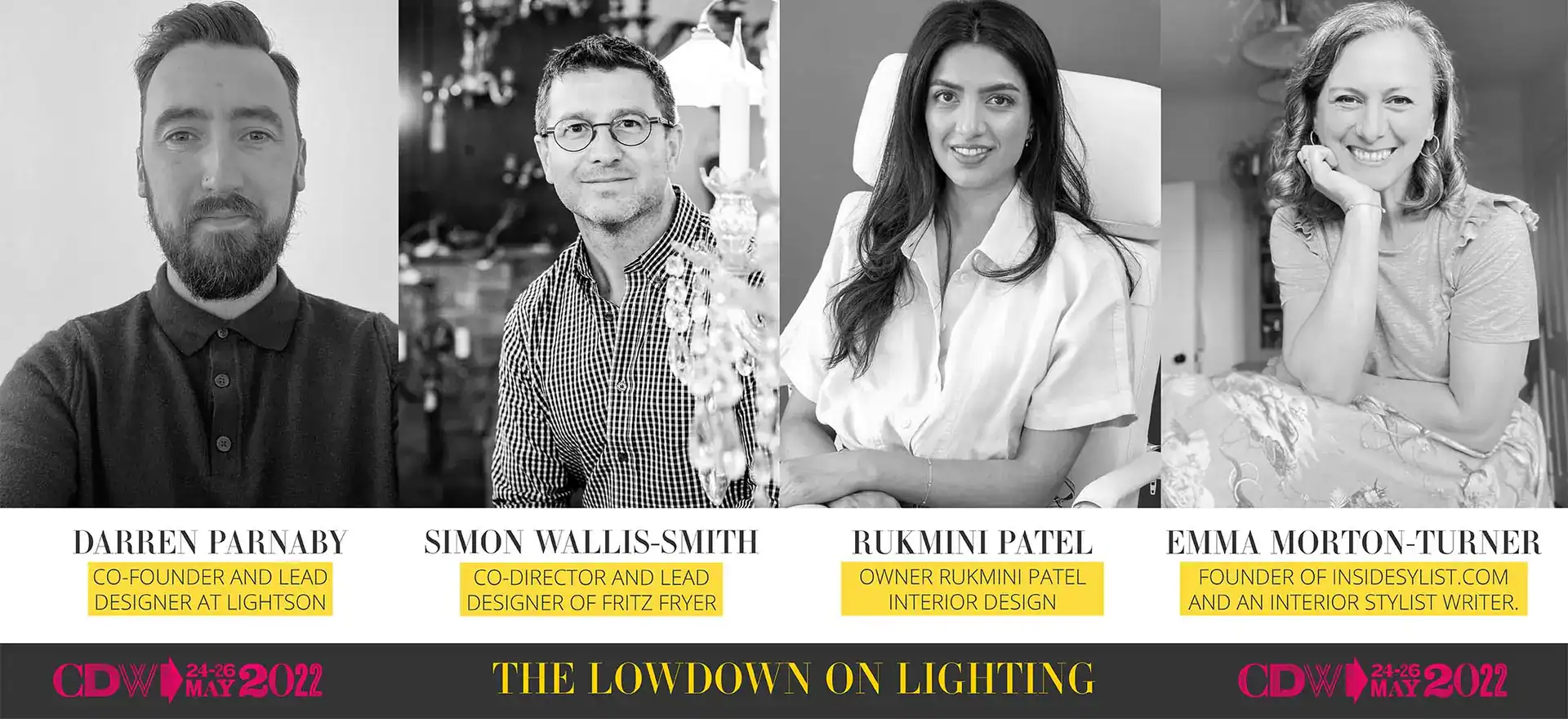 Portrait of Fritz Fryer Lighting UK team members for lighting specialists.