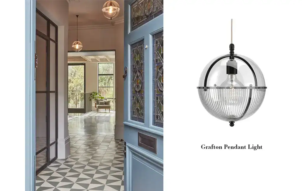 Grafton Pendant Light in Modern Interior.