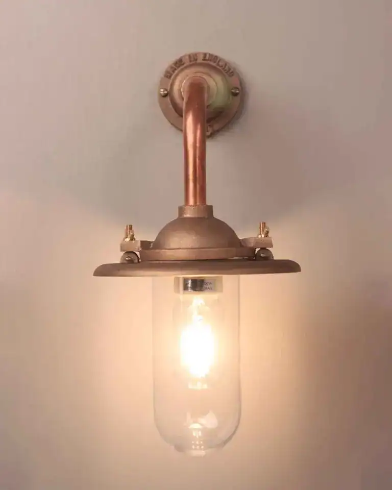 Copper Outdoor Wall Light