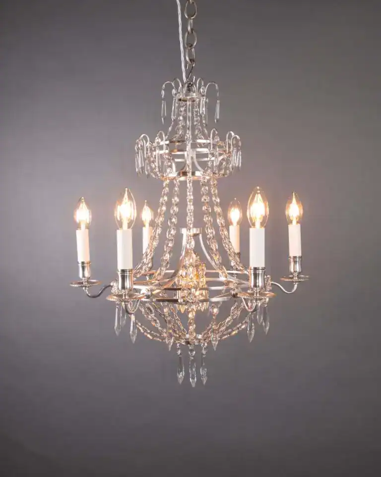 Early 20th century Crystal Chandelier