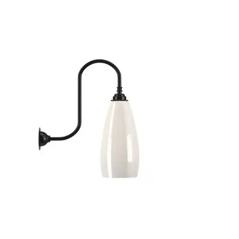 Upton Bathroom Swan Neck Wall Light