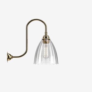 Ledbury swan neck wall light