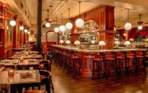 Custom lighting for Prima restaurant project