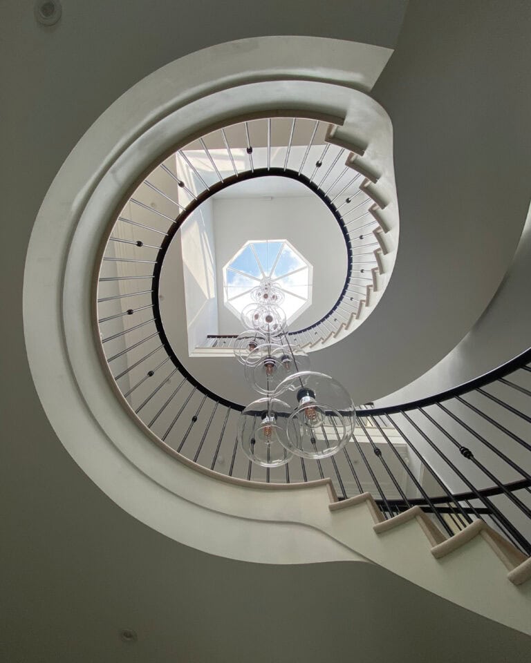 Long Drop Stairwell Cluster Chandelier