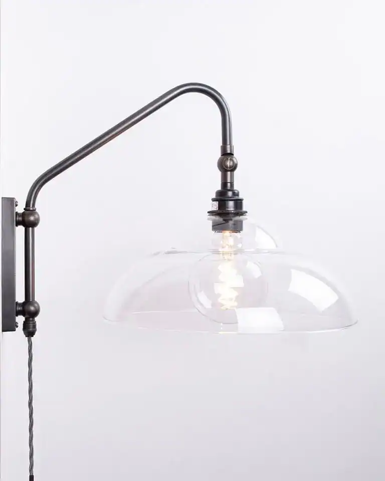 Wye Valley short swing arm wall light