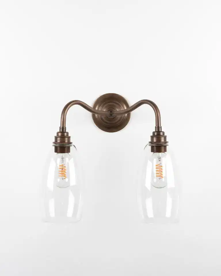 Upton Double Arm Classic Wall Light
