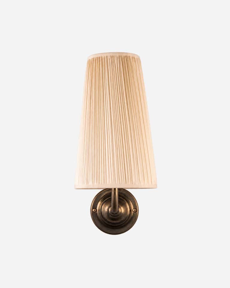 Pembridge pleated Wall Light